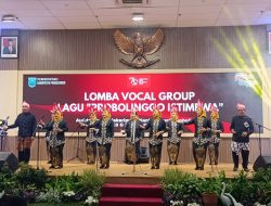 Pemkab Gelar Lomba Vocal Group Probolinggo Istimewa dan Fashion Show Merah Putih